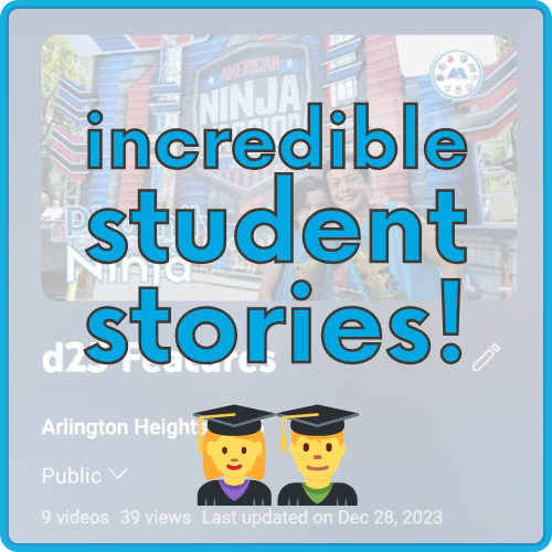 Click to listen/watch our d25Features Playlist!
