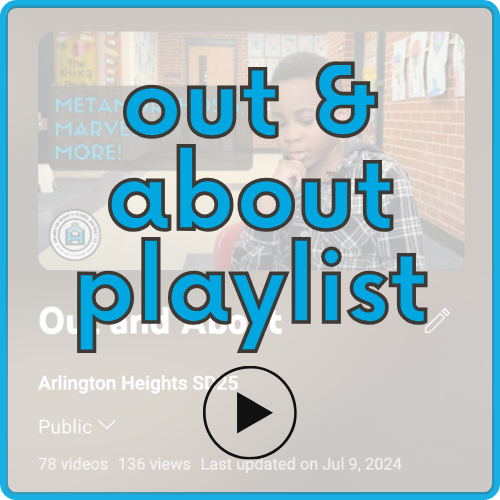 Click to listen/watch our Out & About Stories!