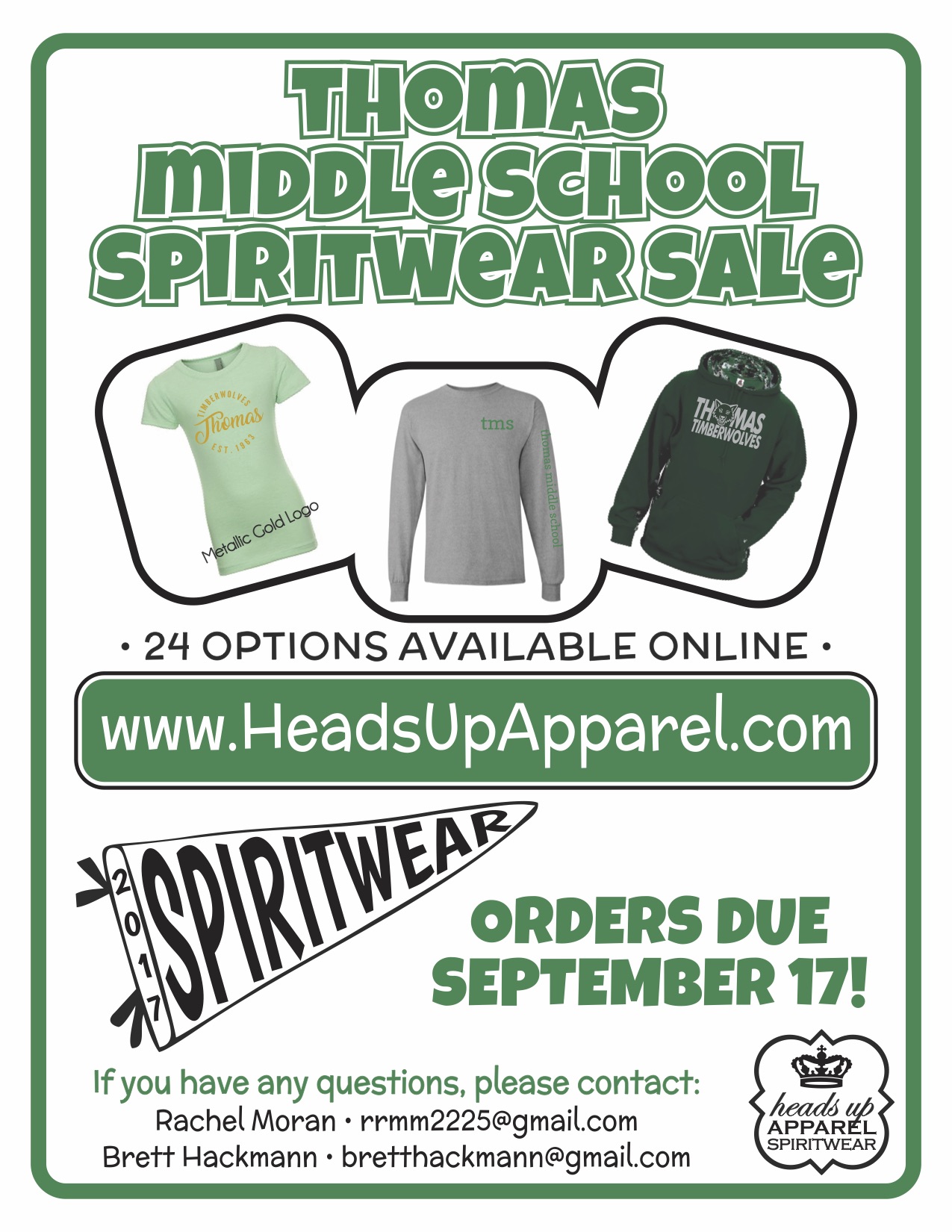 spirit wear sale flyer spirit store