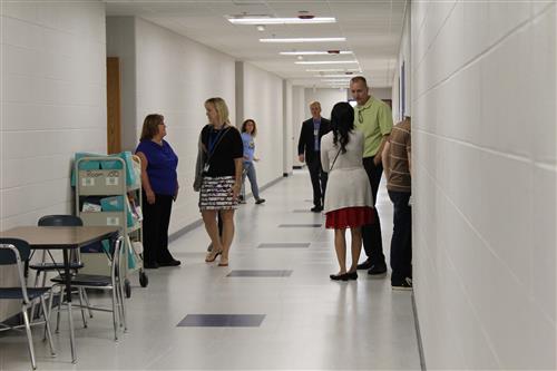 New wing at Windsor with five new classrooms and new meetings spaces for staff. 