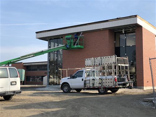 Greenbrier expansion: south end. 