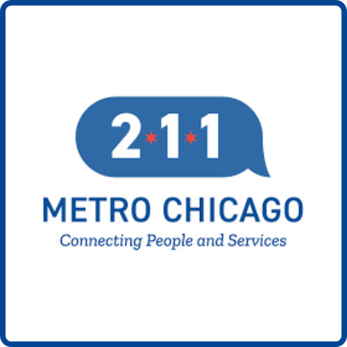 Click here to learn more about 211 Metro Chicago.